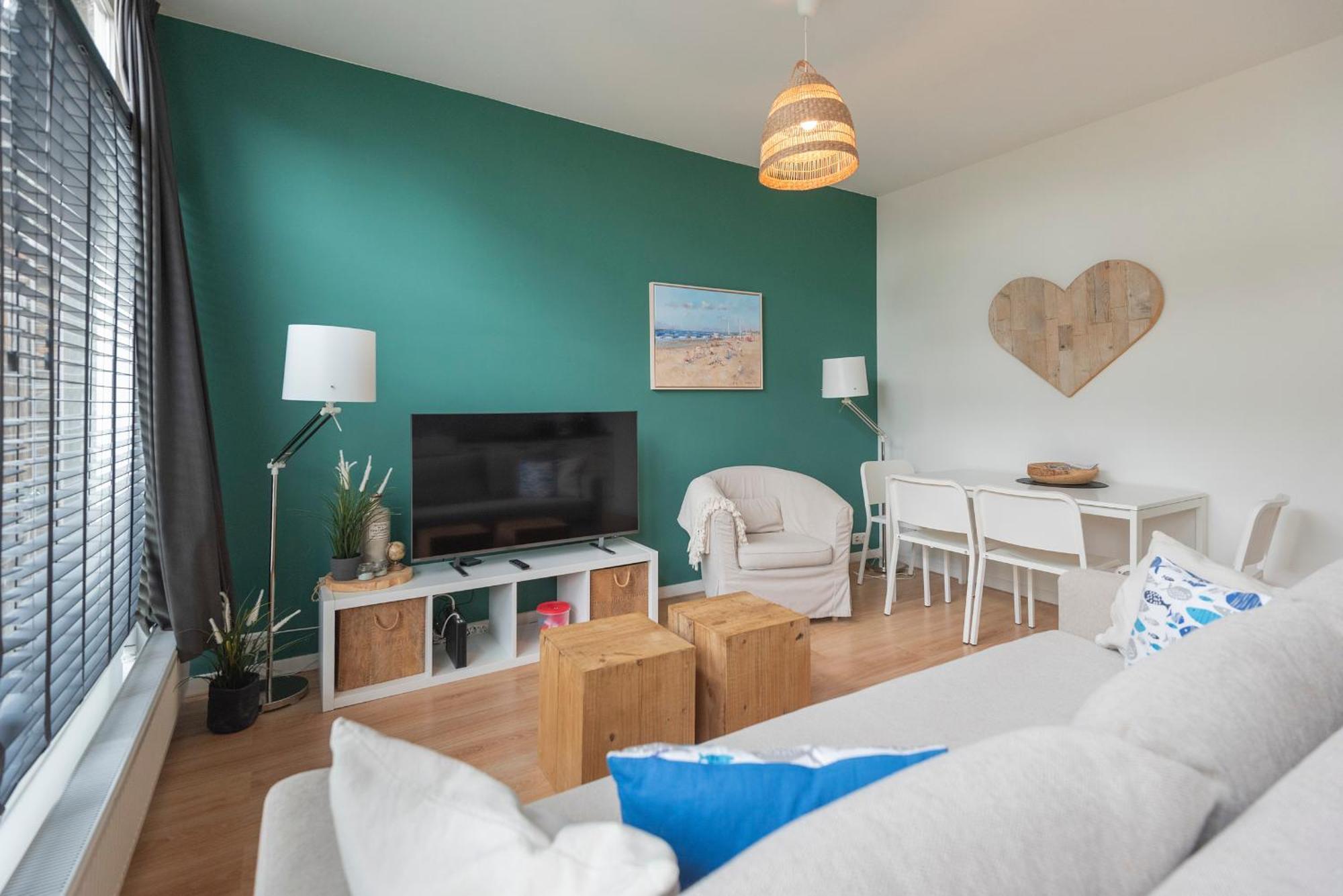 'T Schelpje With Free Parking Apartment Zandvoort Bagian luar foto